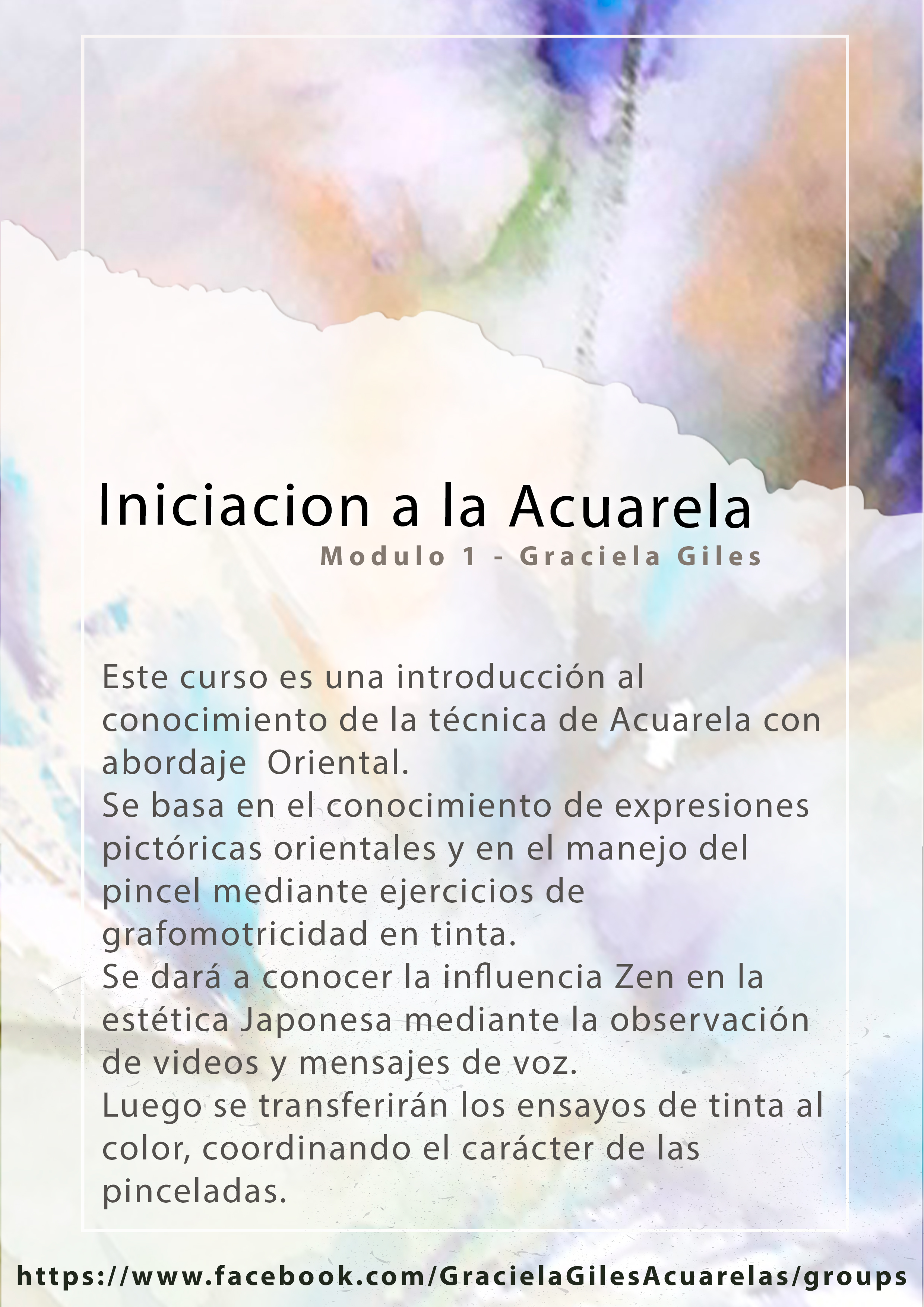 1 - Iniciación a la acuarela